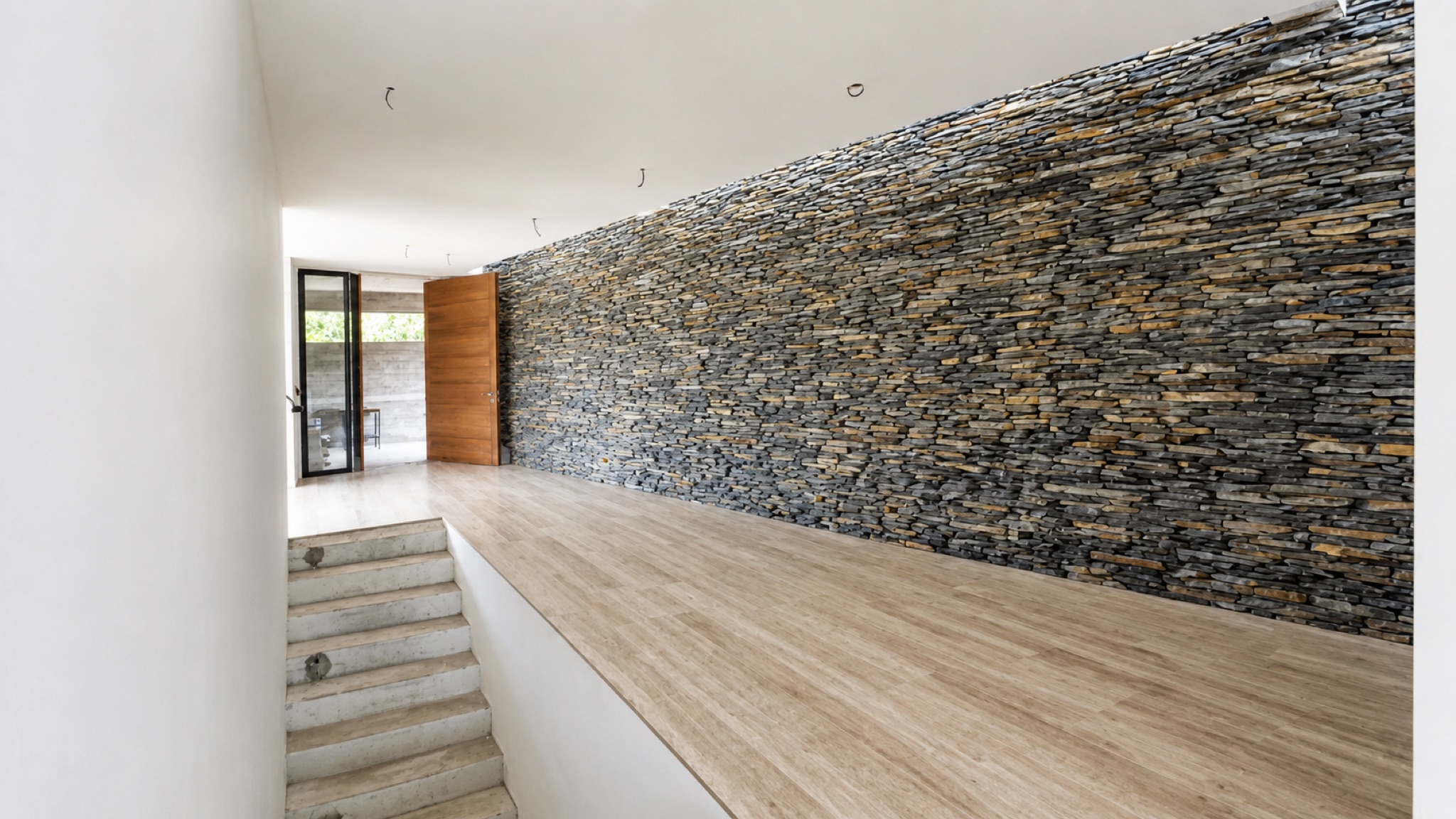 Casa contemporánea de hormigón con vista al valle · Manquecura, Lo Barnechea — miniatura 20